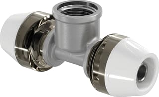 Uponor - RTM Fitting met 3 aansluitingen t-st bnnn 16-rp1/2
