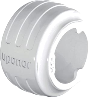 Uponor - Quick & Easy Knelring +Stop Edge Wit 25