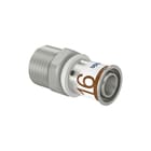 Uponor - S-Press PLUS Fitting met 2 aansluitingen Fitting S+Puntstk 16Xr1/2