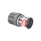 Uponor - S-Press PLUS Fitting met 2 aansluitingen Fitting S+Puntstk 25Xr1