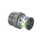 Uponor - S-Press PLUS Fitting met 2 aansluitingen Fittng S+Pntstk 32Xr1.1/4