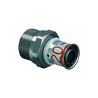 Uponor - S-Press PLUS Fitting met 2 aansluitingen Fitting S+Kopaan 20Xr22Mm