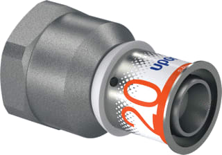 Uponor - S-Press PLUS Fitting met 2 aansluitingen Fitting S+Schrbs 20Xrp3/4