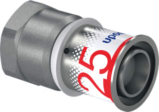 Uponor - S-Press PLUS Fitting met 2 aansluitingen Fitting S+Schrbs 25Xrp3/4