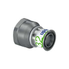 Uponor - S-Press PLUS Fitting met 2 aansluitingen Fitting S+Schrbs 32X1.1/4