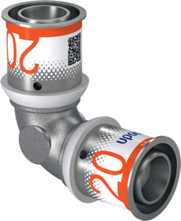 Uponor - S-Press PLUS Fitting met 2 aansluitingen S-Prss Plus Bocht 20-20