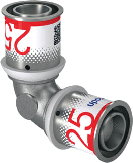 Uponor - S-Press PLUS Fitting met 2 aansluitingen S-Prss Plus Bocht 25-25