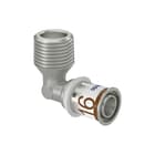 Uponor - S-Press PLUS Fitting met 2 aansluitingen Fitting S+Knie Bu 16Xr1/2