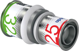 Uponor - S-Press PLUS Fitting met 2 aansluitingen Fitting S+Verloop 32X25