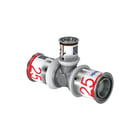 Uponor - S-Press PLUS Fitting met 3 aansluitingen S-Prss Plus T-St 25-16-25