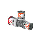 Uponor - S-Press PLUS Fitting met 3 aansluitingen S-Prss Plus T-St 25-20-20