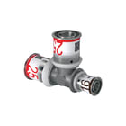 Uponor - S-Press PLUS Fitting met 3 aansluitingen S-Prss Plus T-St 25-25-16