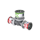 Uponor - S-Press PLUS Fitting met 3 aansluitingen S-Prss Plus T-St 25-32-25