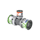 Uponor - S-Press PLUS Fitting met 3 aansluitingen S-Prss Plus T-St 32-20-32