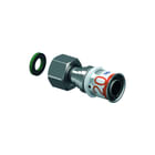 Uponor - S-Press PLUS Fitting met 2 aansluitingen Fitting S+Schrkop 20Xg1/2