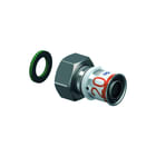 Uponor - S-Press PLUS Fitting met 2 aansluitingen Fitting S+Schrkop 20Xg3/4