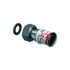Uponor - S-Press PLUS Fitting met 2 aansluitingen Fitting S+Schrkop 25Xg3/4