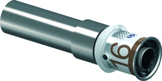 Uponor - S-Press PLUS Fitting met 2 aansluitingen Fitting S+Overgang 16X15