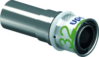 Uponor - S-Press PLUS Fitting met 2 aansluitingen Fitting S+Overgang 32X28