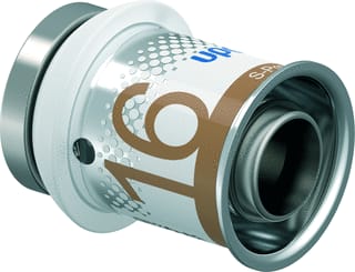 Uponor - S-Press PLUS Fitting met 1 aansluiting S+Eindkap 16