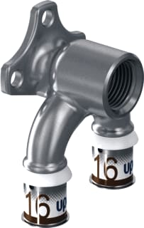 Uponor - S-Press PLUS Smart Aqua Muurplaat Smrt Aq U-Mrplt 16-Rp1/2