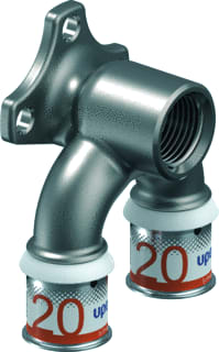 Uponor - S-Press PLUS Smart Aqua Muurplaat Smrt Aq Mrpl 20-Rp1/2-20