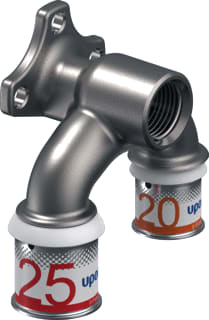 Uponor - S-Press PLUS Smart Aqua Muurplaat Smrt Aq Mrpl 25-Rp1/2-20