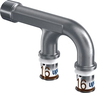 Uponor - S-Press PLUS Smart Aqua Muurplaat Muurplaat1070636