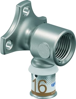 Uponor - S-Press PLUS Smart Aqua Muurplaat Smrt Aq Mrplt 16-Rp1/2