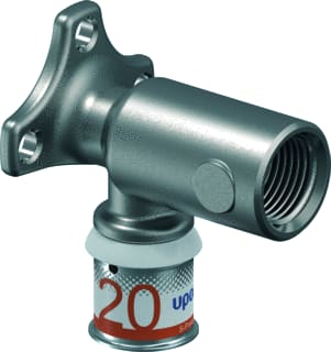 Uponor - S-Press PLUS Smart Aqua Muurplaat Smrt Aq Mrpl Xl 20-Rp1/2