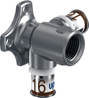 Uponor - S-Press PLUS Smart Aqua Muurplaat Smaq Mrpl Tw90 Lng16Rp1/2