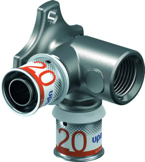 Uponor - S-Press PLUS Smart Aqua Muurplaat Mrplt Twn 90L 20-Rp1/2-20