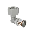 Uponor - S-Press PLUS Smart Aqua Fitting met 2 aansluitingen Fitting Knie S+Geb 16X1/2