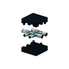 Uponor - S-Press PLUS Smart Radi Fitting met 6 aansluitingen kruisfit geiso 20-16-20