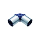 Wavin - Tigris K1 Fitting met 2 aansluitingen Knie 90 75