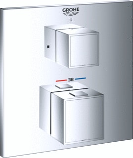 Grohe - Grohtherm Cube Inbouwmengkraan Therm Opbwdl Excl Omstel