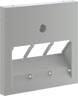 Hager - Inzetplaat schakelmateriaal CENTRDL55 DATA/UNIV 3V GR