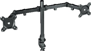 Trust - Audio-/Video-houder Gxt1120 Dual Arm Monitor