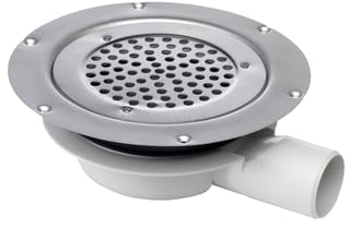 Aquaberg - 2110 Vloerput met 1 aansluiting Vloerput Abs 155 Zu50