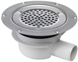 Aquaberg - 2110 Vloerput met 1 aansluiting Vloerput Abs 155 Zu50 Ws50