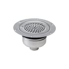 Aquaberg - 2110 Vloerput met 1 aansluiting Vloerput Rvs304 155 Ou50 Ws