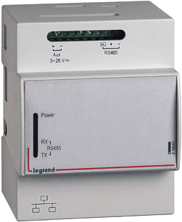 Legrand - LEXIC DIN Veldbus dec. peri. comm.-mod Webserver Energie 10 Pnt