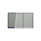 Geberit - Bedieningsplaat spoelsysteem Omega60 Bed Pan Sq Zgr