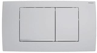 Geberit - Bedieningsplaat spoelsysteem Bedpncl 2-Toets
