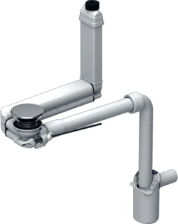 Geberit - P-, S-, beker sifon Wastafv Uitl Plugd1 D40