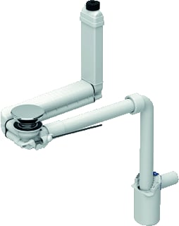 Geberit - ONE P-, S-, beker sifon wastafv vruitl plugd d40