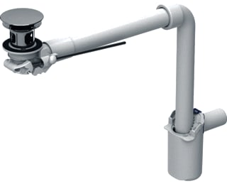 Geberit - P-, S-, beker sifon Wastafv Hendelbed.