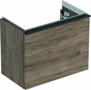 Geberit - ICON Wastafelonderkast Wastok 1L 53Cm Noten