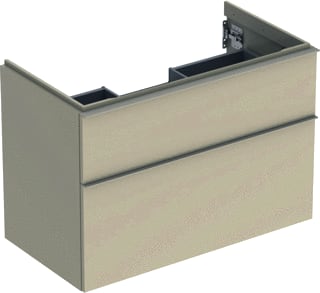 Geberit - ICON Wastafelonderkast Wastok 2L 90Cm Grijs