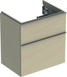 Geberit - ICON Wastafelonderkast Wastok 2L 60Cm Grijs